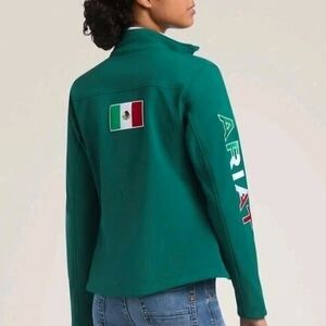 Ariat Women's Softshell Jacket in Verde Green